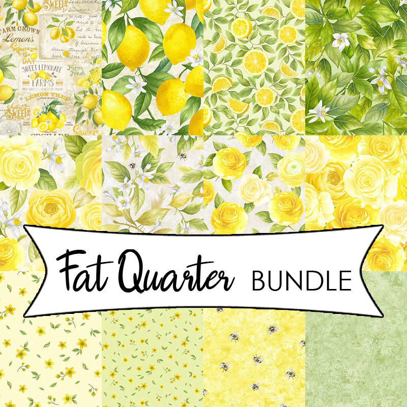 Lemon Bouquet Fat Quarter Bundle