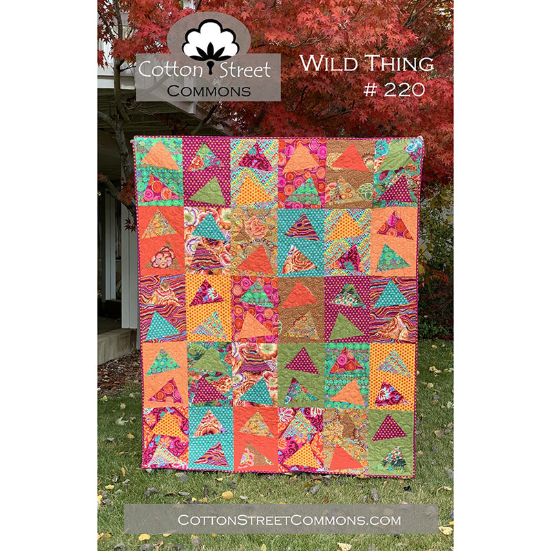 Wild Thing Quilt Pattern from Cotton Street Commons