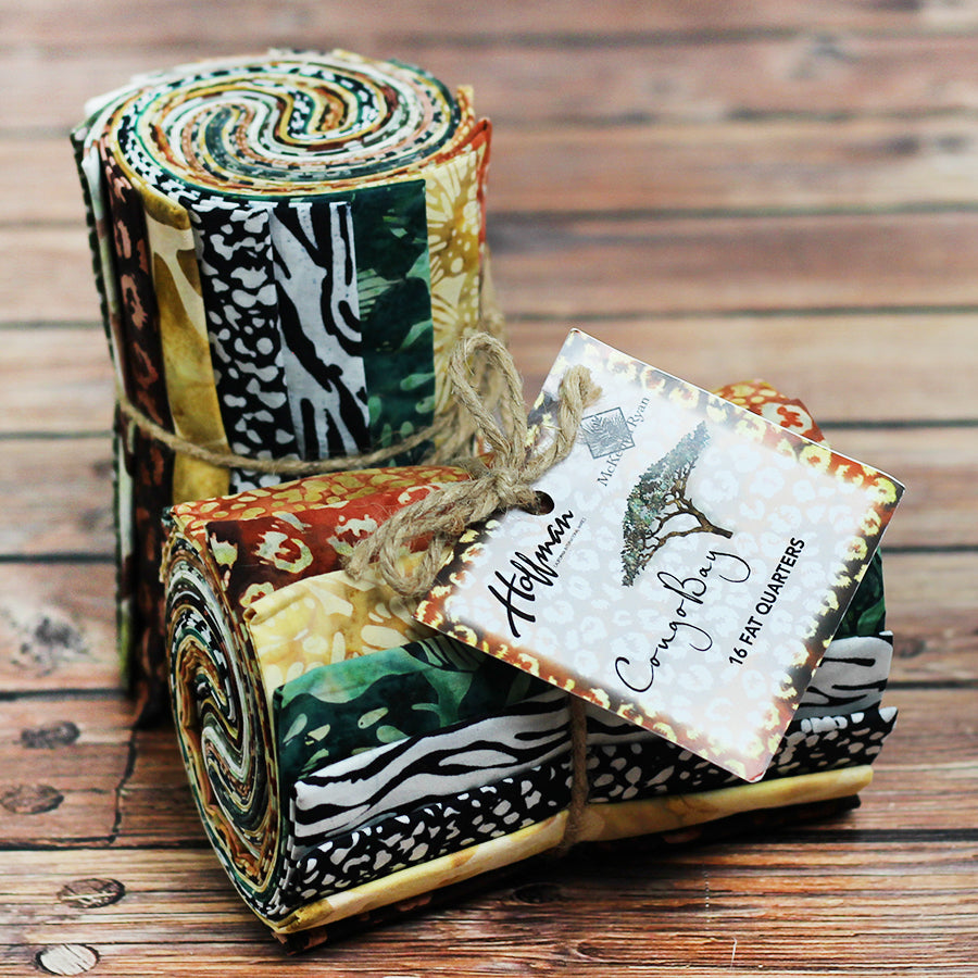 Congo Bay Batiks Forest Fat Quarter Bundle