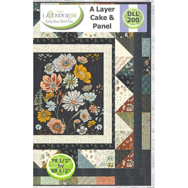 A Layer Cake and Panel Quilt Pattern by Designs By Lavender Lime