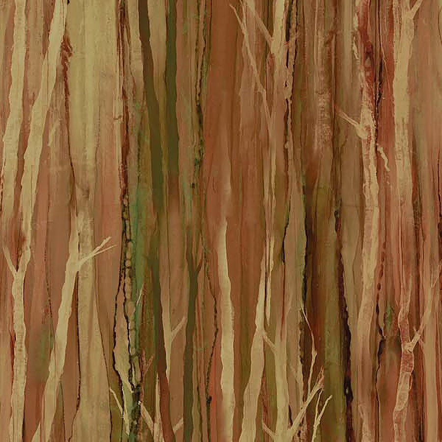 Cedarcrest Falls Twig Texture Rust – Remnant 37" × 44"