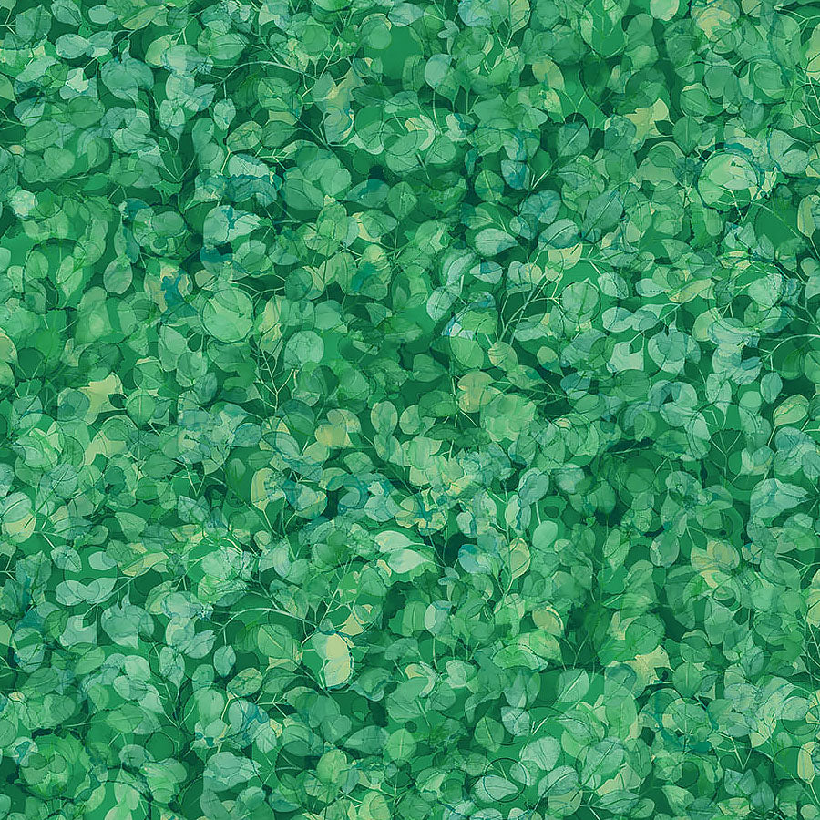 Veranda Packed Leaves Dark Green