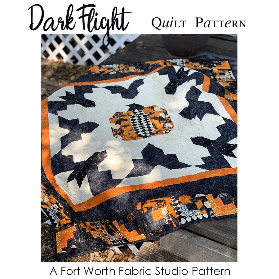 Dark Flight Quilt Pattern PDF Download