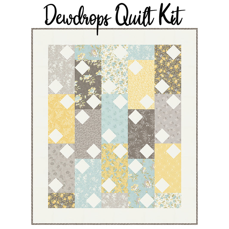 Dewdrops Quilt Kit with Honeybloom from Moda