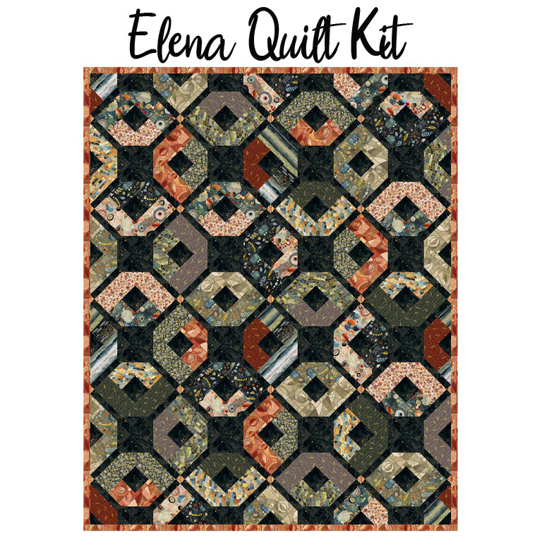 Elena Quilt Kit with Flora & Form from Windham
