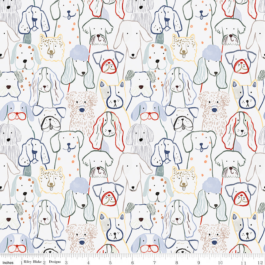 Designer Flannel Spring 2025 Inky Dog Gray