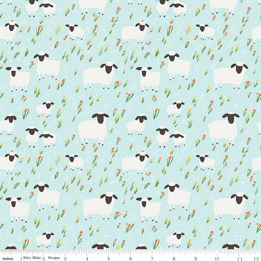 Designer Flannel Spring 2025 Lambs Blue