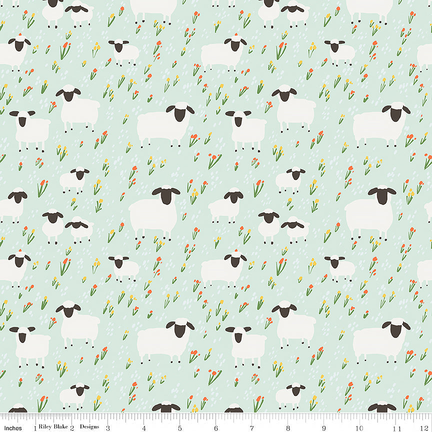 Designer Flannel Spring 2025 Lambs Mint