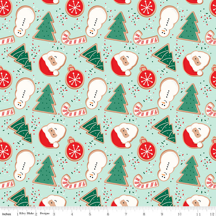 Christmas Flannel Christmas Cookies Songbird