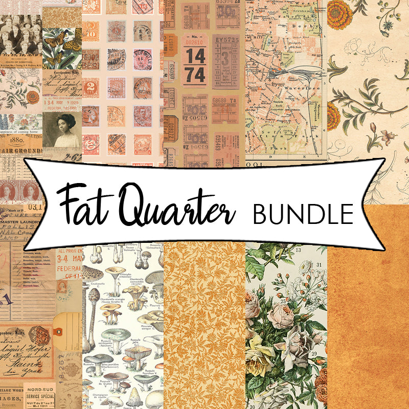 Eclectic Elements Palette - Orange Fat Quarter Bundle