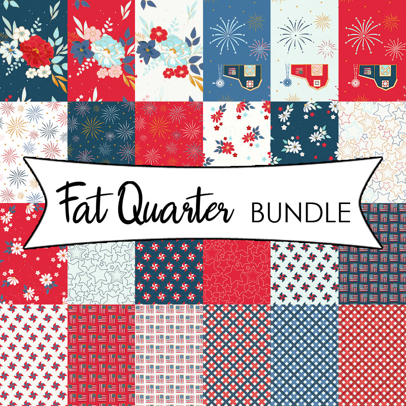 6 Fat Quarters Bundle Riley Blake Beautiful Day Cotton Quilting Fabric