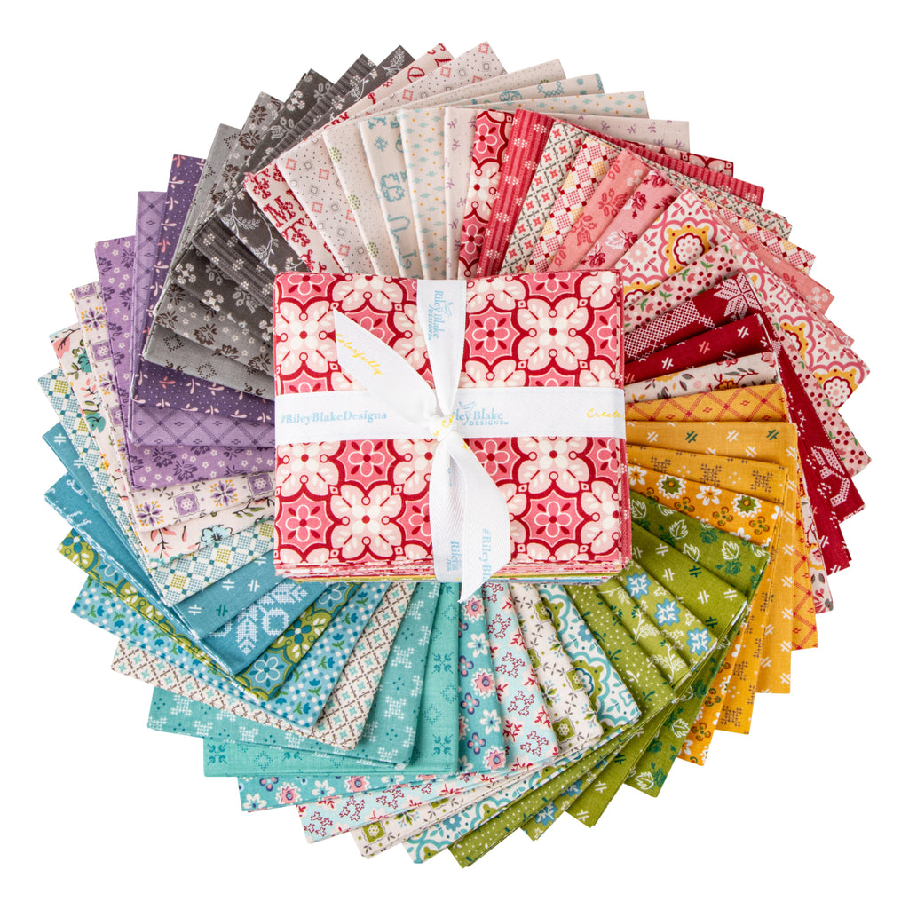Piece & Plenty Fat Quarter Bundle by Lori Holt for Riley Blake