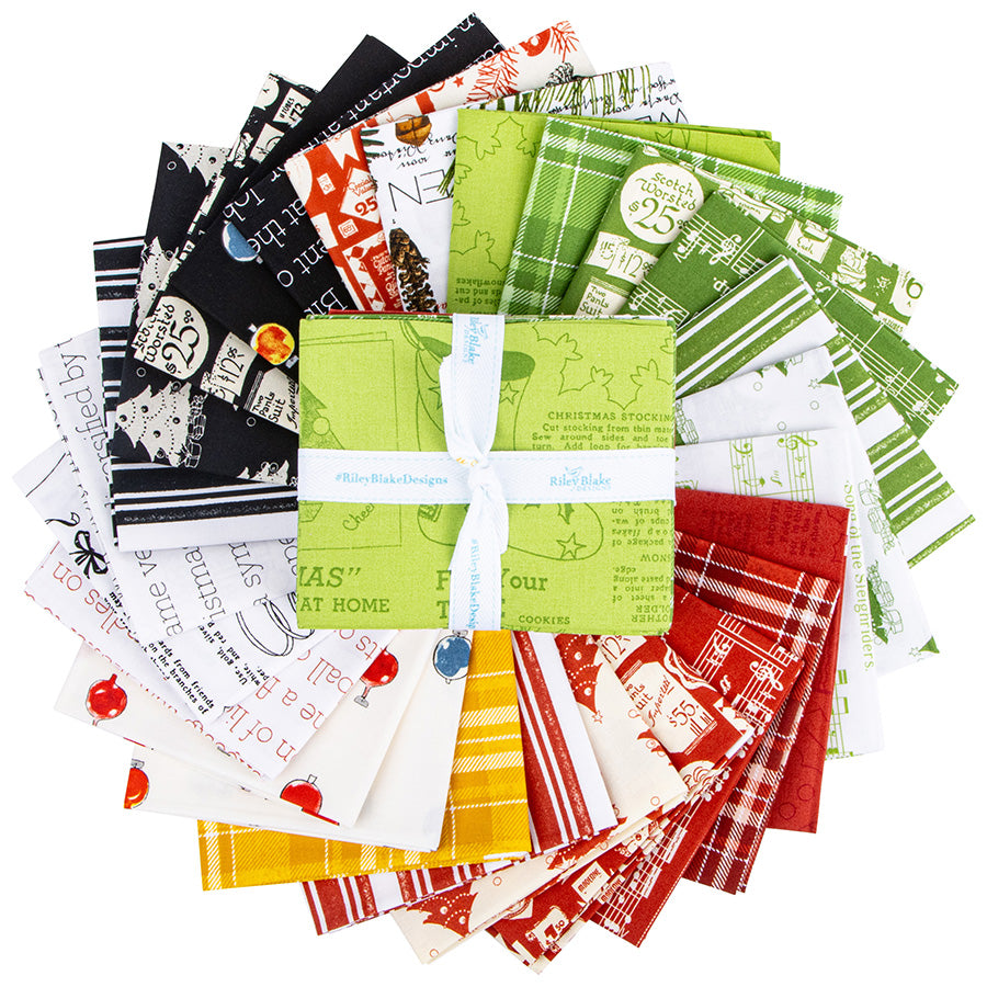 Classic Christmas Fat Quarter Bundle