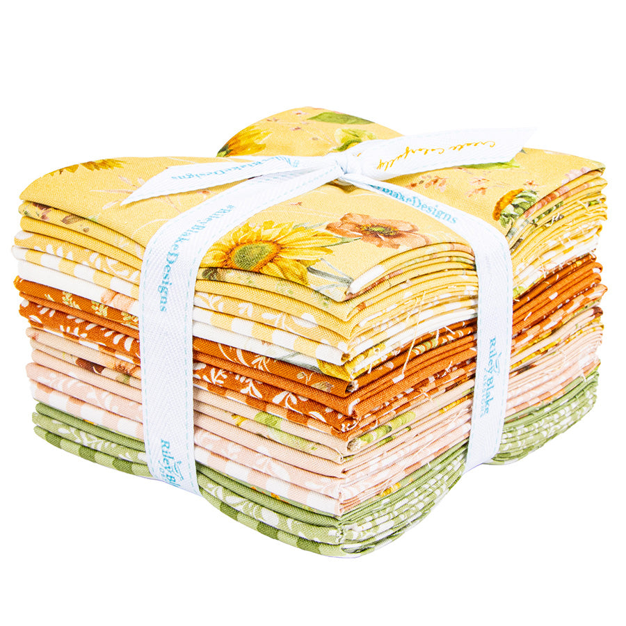 Sunflower Whispers Fat Quarter Bundle