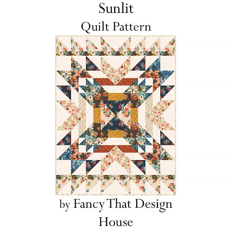 Sunlit Quilt Pattern by Fancy That Design House