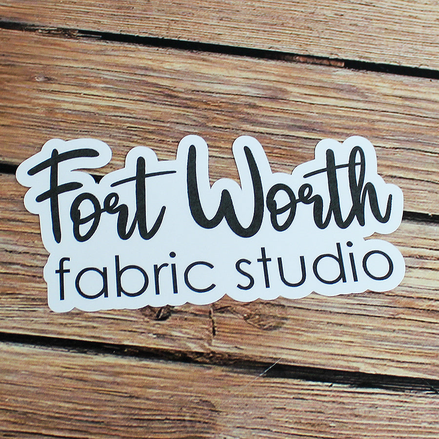 FWFS Logo Sticker 6" X 3"