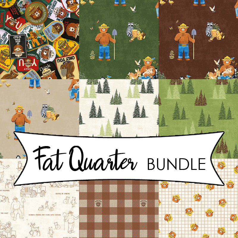 Friends of Smokey Bear Fat Quarter Bundle