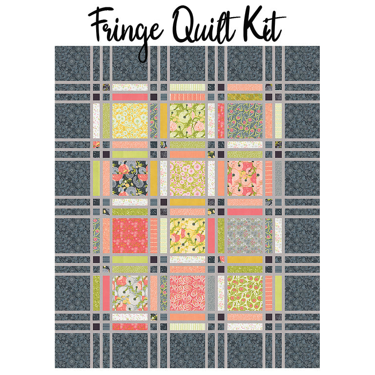 Fringe Quilt Kit with Dandi Duo from Moda