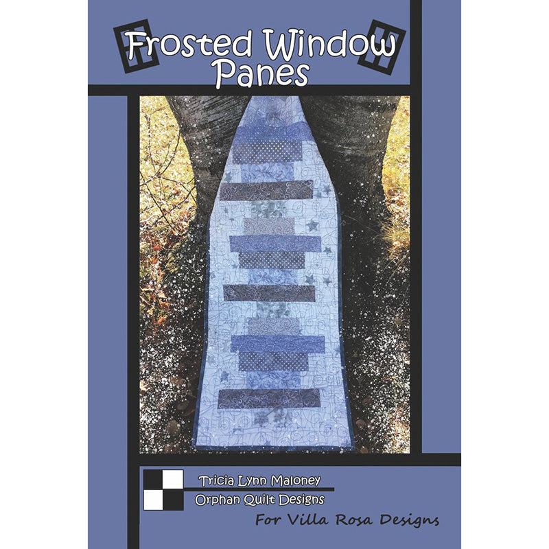 Frosted Window Panes Table Runner Pattern