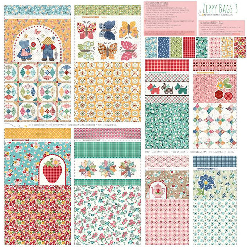 Prairie Home Home Decor Zippy Bags 3 56" Panel