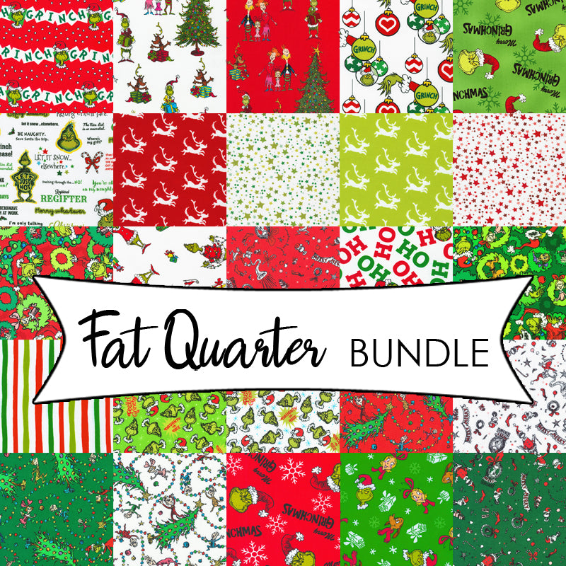 How the Grinch Stole Christmas Fat Quarter Bundle