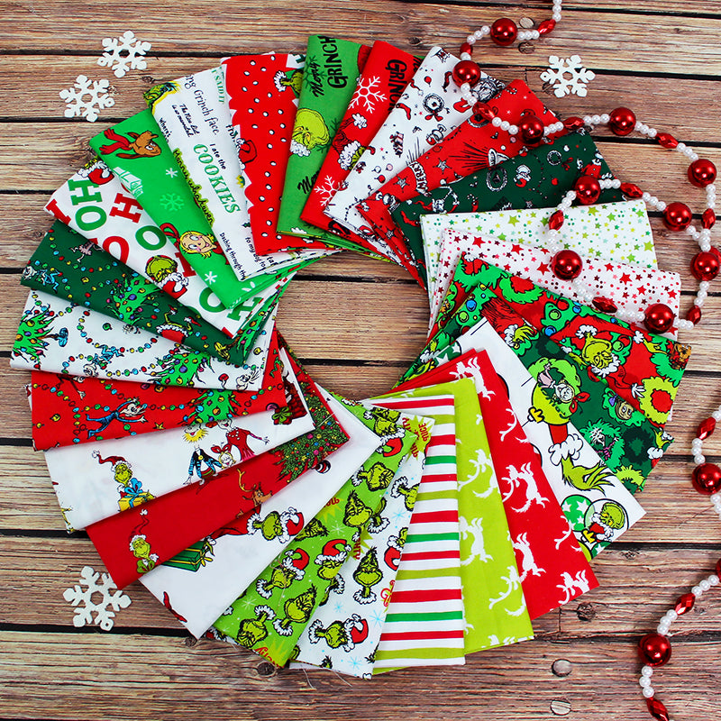 How the Grinch Stole Christmas Fat Quarter Bundle