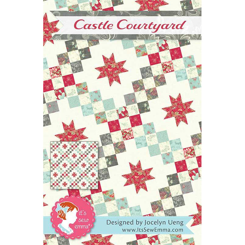 Castle Courtyard Quilt Pattern by It's Sew Emma