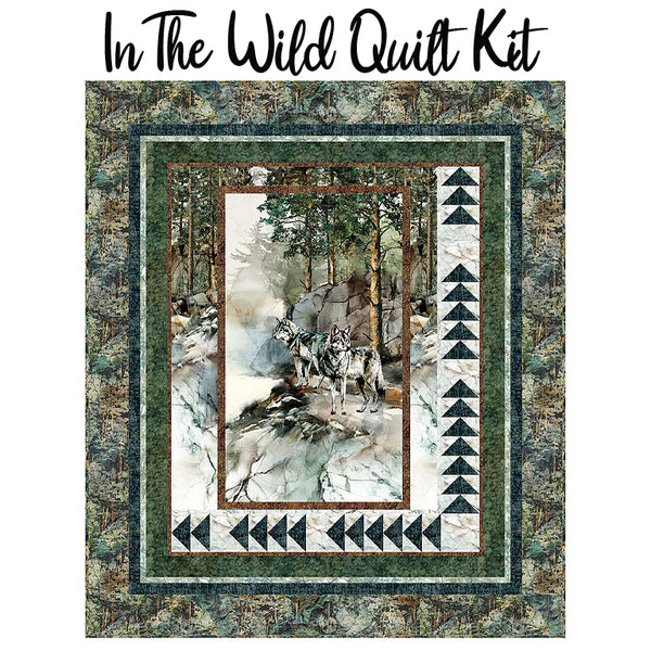 Wildlife Twin Quilt Kit featuring North outlet American Wildlife