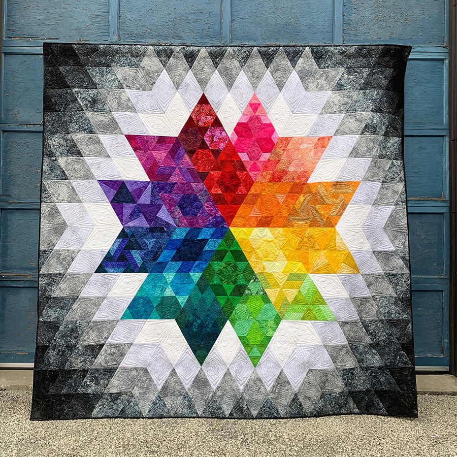 Gravity Boxed Quilt Kit from Northcott