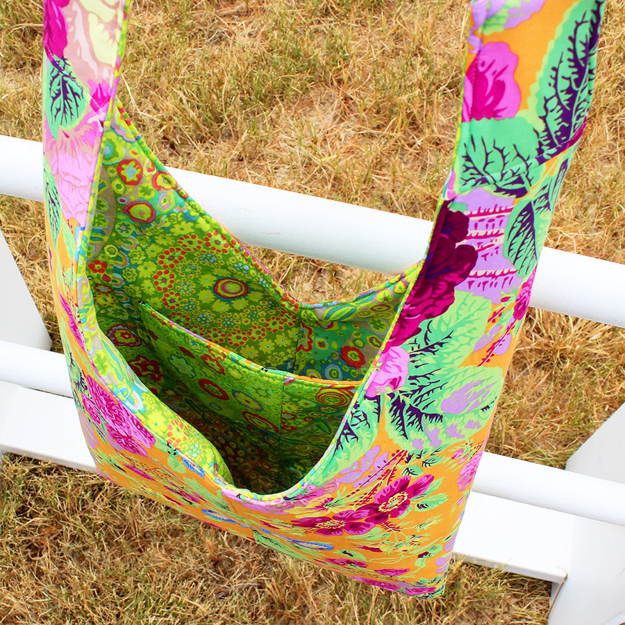 Kaffe Fassett Reversible Crossbody COMPLETE Bag Kits