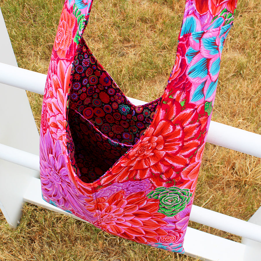 Kaffe Fassett Reversible Crossbody COMPLETE Bag Kits