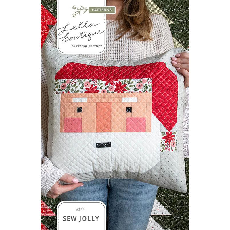 Sew Jolly Pillow Pattern by Lella Boutique