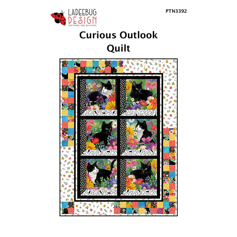 Curious Outlook Quilt Pattern by Ladeebug Design