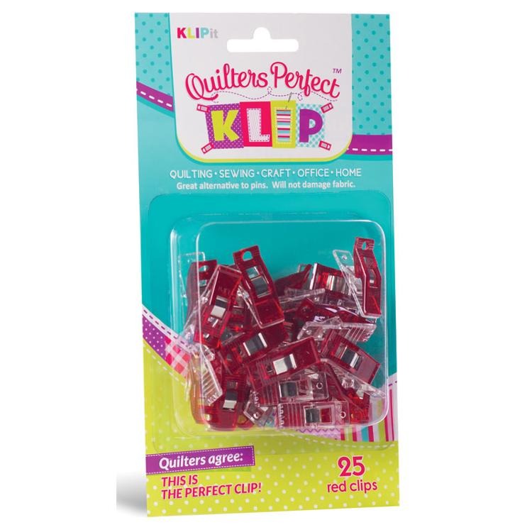Quilters Perfect Klip Red by KLIPit