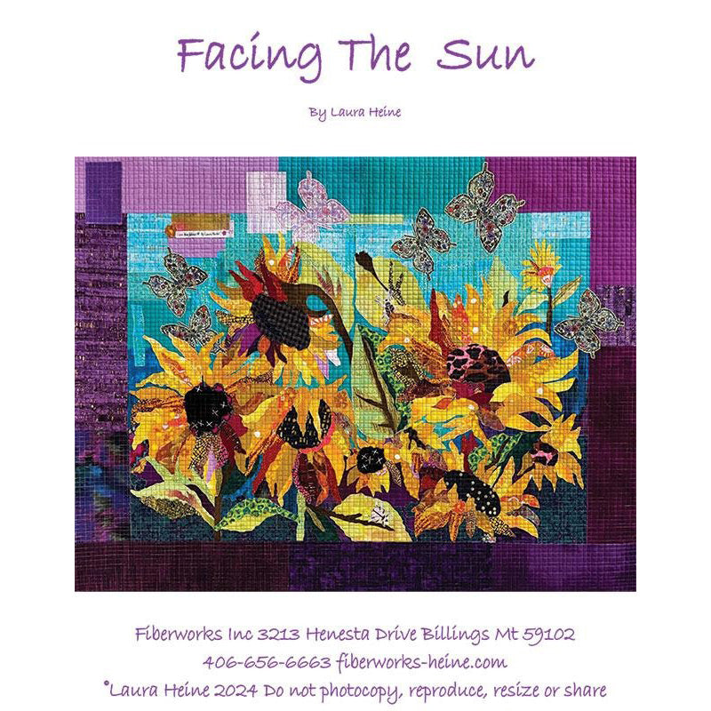 Facing the Sun Quilt Pattern from Fiberworks Inc
