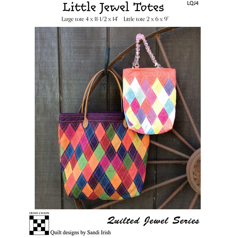 Little Jewel Totes Pattern by Irish Chain