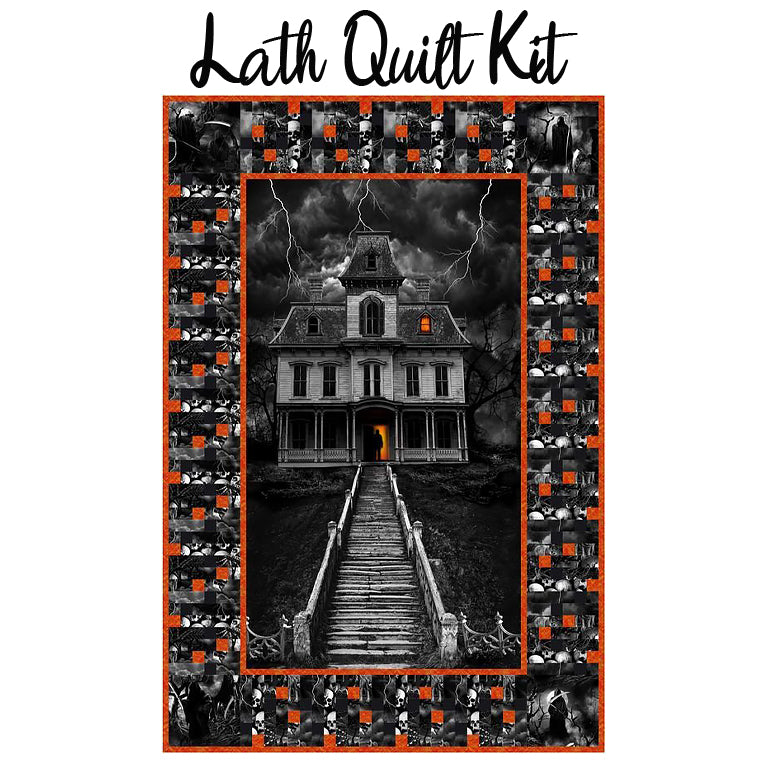 Lath Quilt Kit with Wicked from Timeless Treasures