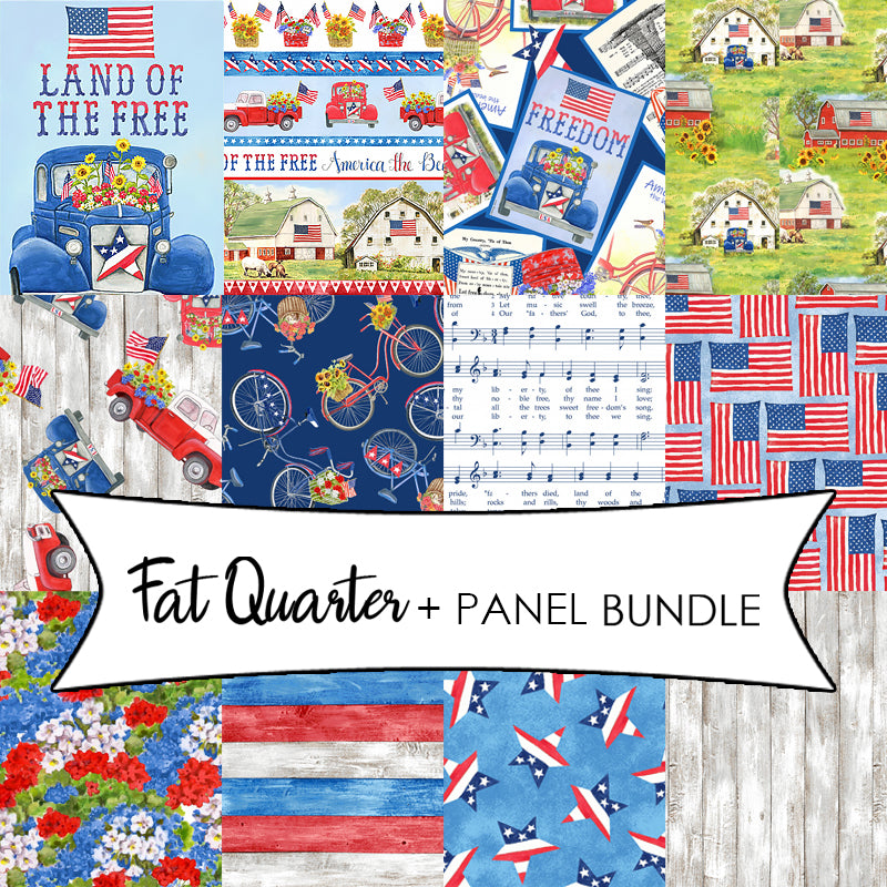 Liberty Barn Fat Quarter + Panel Bundle