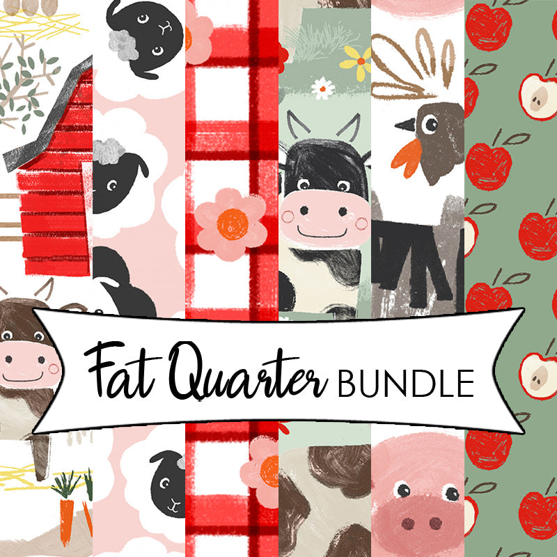 Little Foot Farm Flannel Fat Quarter Bundle