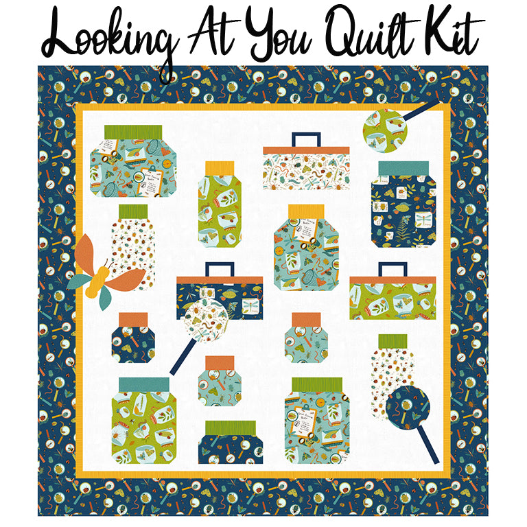 Looking At You Quilt Kit with Backyard Bug Collector from Northcott