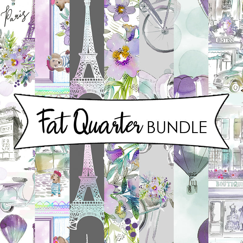 Lost in Paris Fat Quarter Bundle