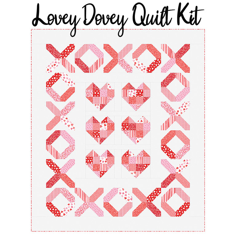 Lovey Dovey Quilt Kit from Northcott