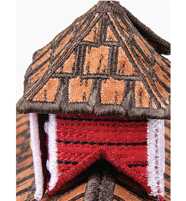 Machine Embroidery Homestead Prairie Barn by Modern Prairie for Riley Blake