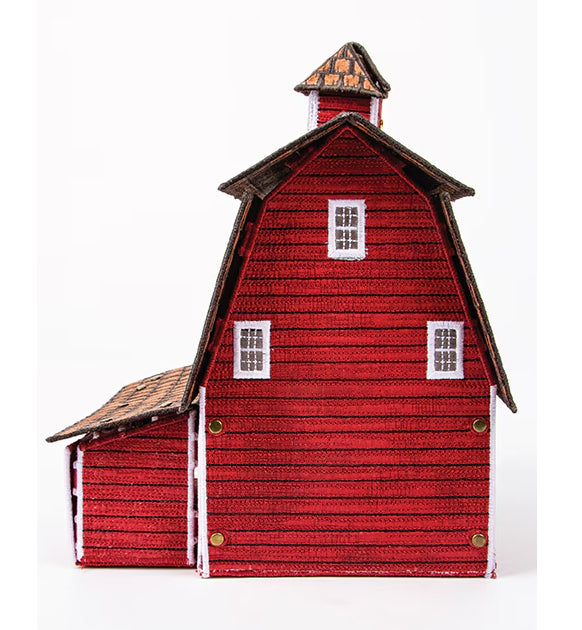 Machine Embroidery Homestead Prairie Barn by Modern Prairie for Riley Blake