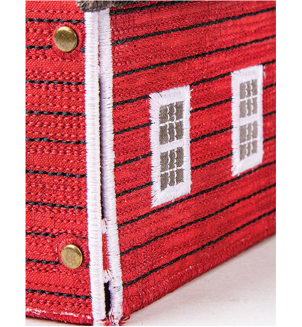 Machine Embroidery Homestead Prairie Barn by Modern Prairie for Riley Blake
