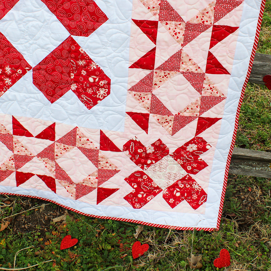 Matters of the Heart Quilt Pattern PDF Download