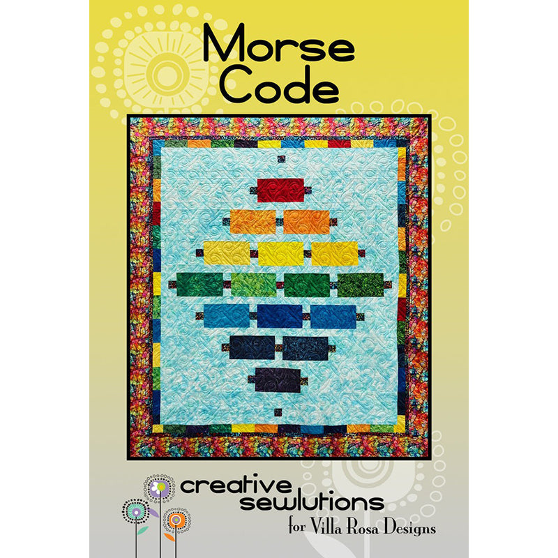 Morse Code Quilt Pattern PDF Download