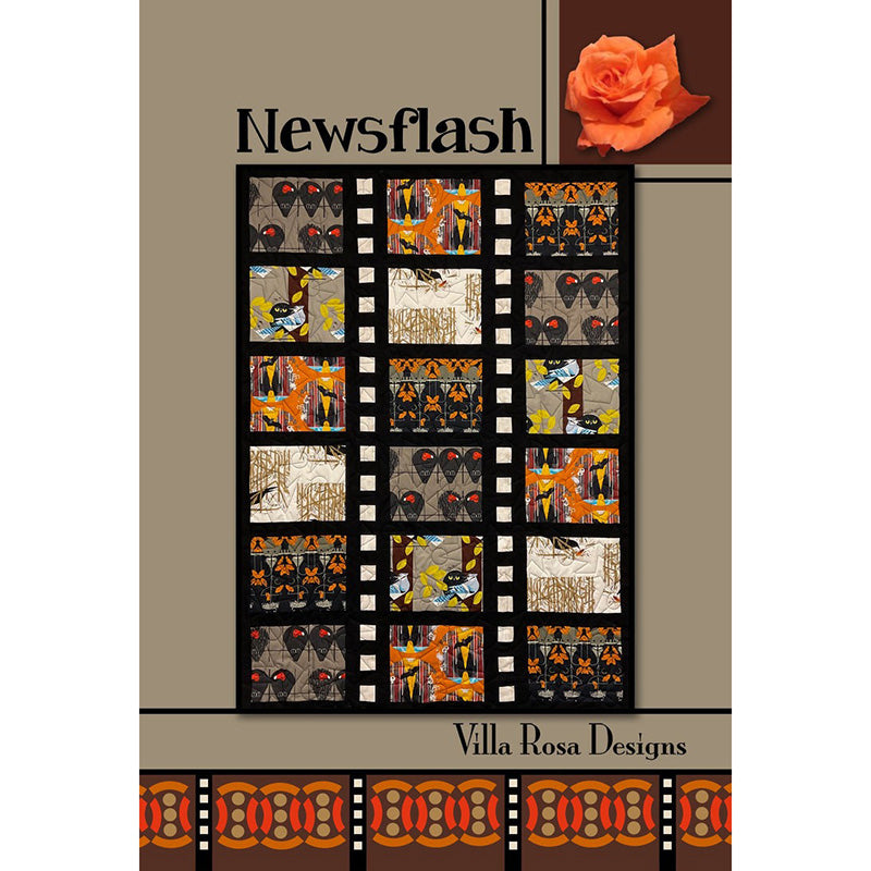 Newsflash Quilt Pattern PDF Download