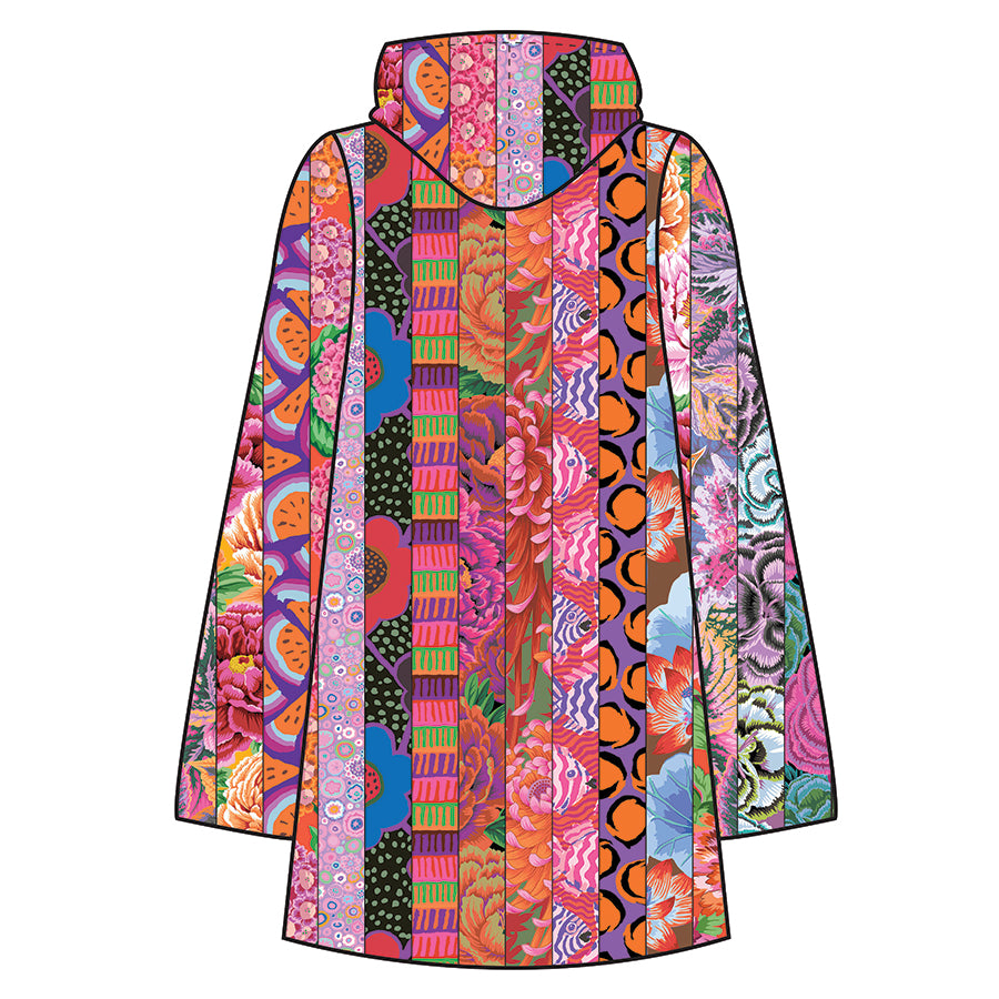Nyla Jacket Warm Kit with Kaffe Fassett Collective Fall 2025 from Free Spirit