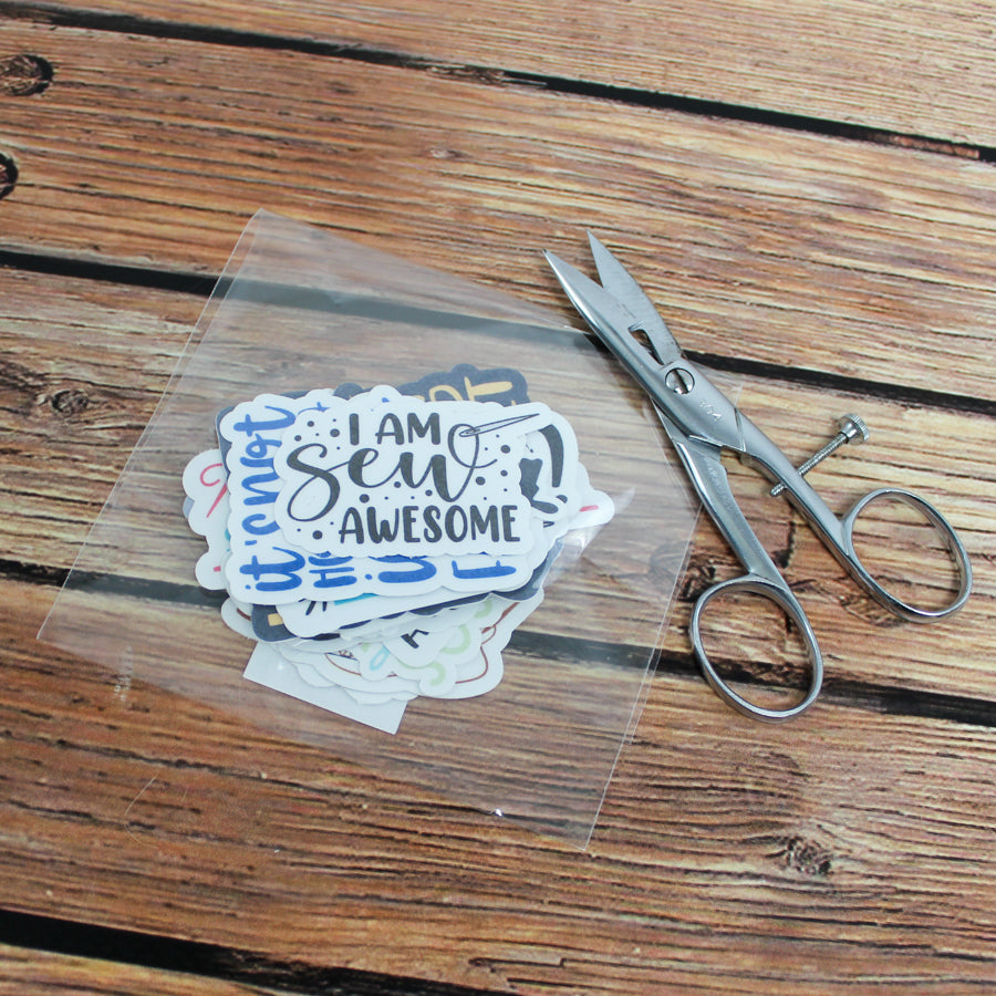 Sewing Theme Stickers Pack of 20